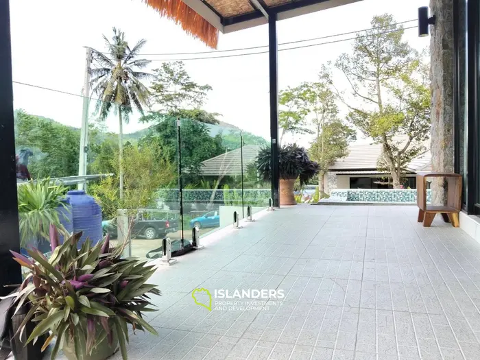 New 2-bdrm poo villa with mountain view (Lamai)