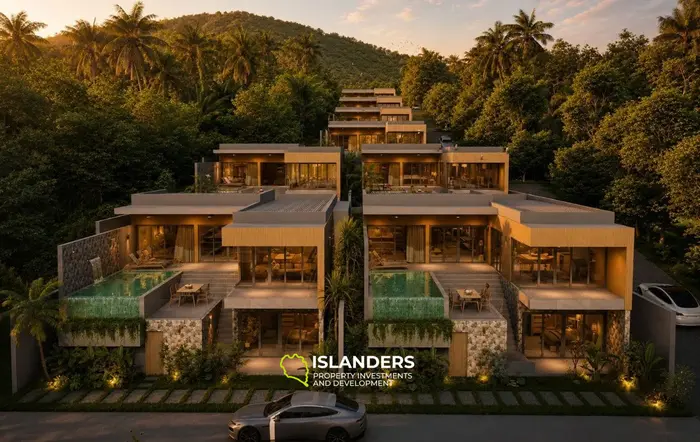 Three-bdrm pool villa with panoramic sea views (Lamai)