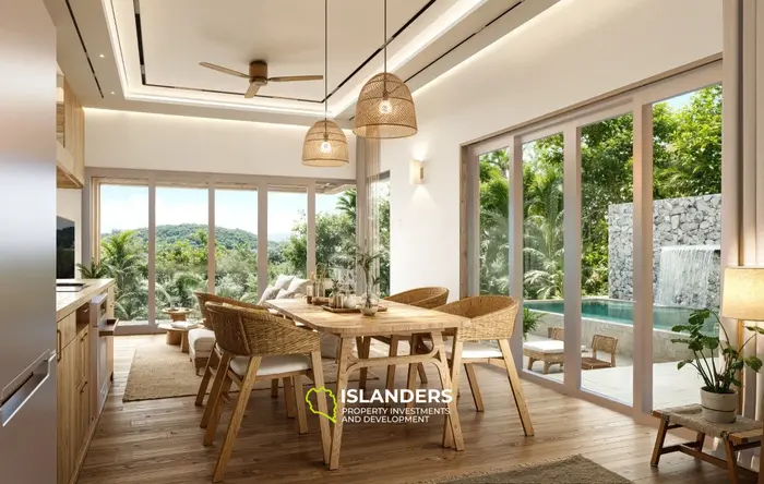 Three-bdrm pool villa with panoramic sea views (Lamai)