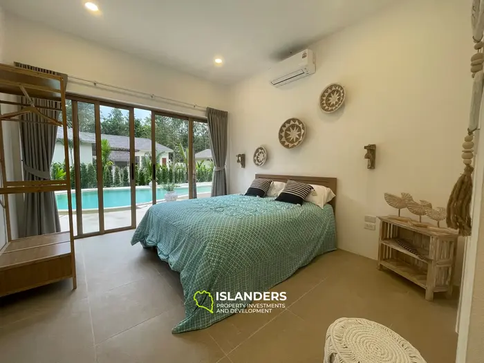 Beautifull 4-bedroom pool villa – 28-year lease