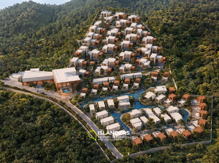 One-story 2-bdrm pool villa with panoramic sea views (Chaweng)