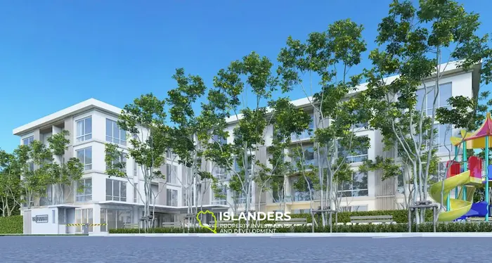 A modern studio apartment in a residential complex with well-developed infrastructure (Bophut)