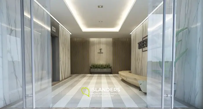 A modern studio apartment in a residential complex with well-developed infrastructure (Bophut)