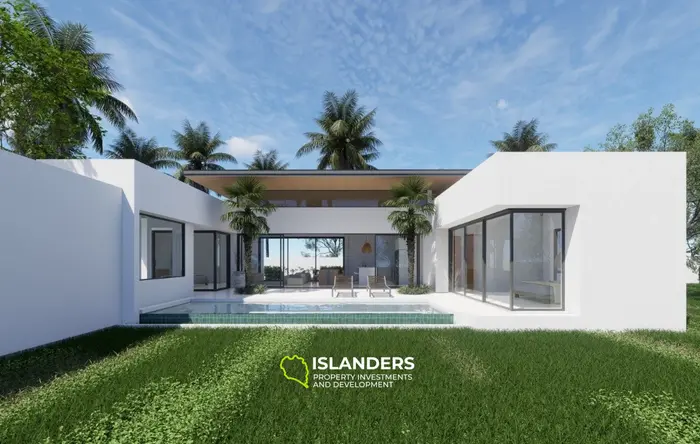 3-bdrm pool villal 200 meters from the beach (Bangrak)