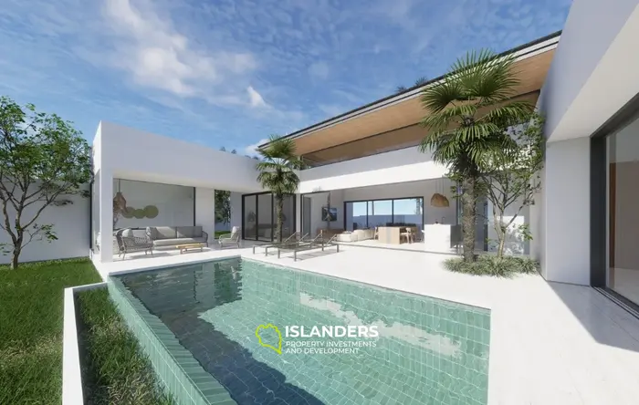3-bdrm pool villal 200 meters from the beach (Bangrak)