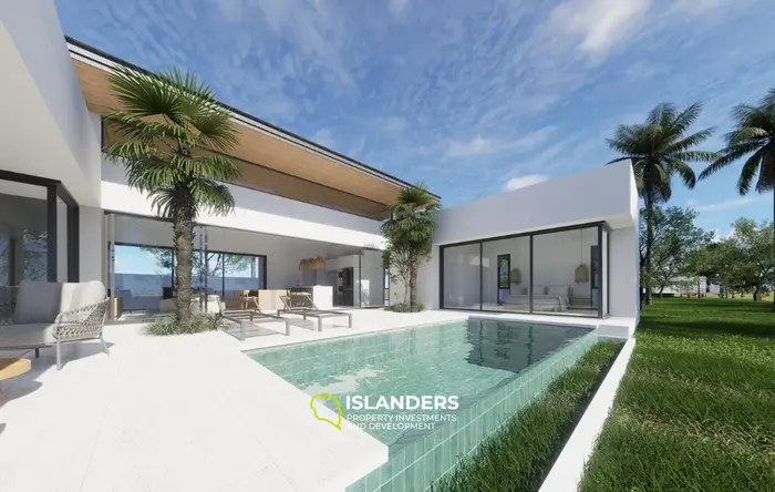 3-bdrm pool villal 200 meters from the beach (Bangrak)