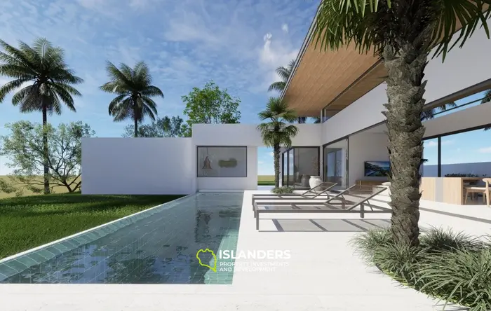 3-bdrm pool villal 200 meters from the beach (Bangrak)