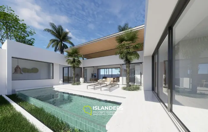 3-bdrm pool villal 200 meters from the beach (Bangrak)