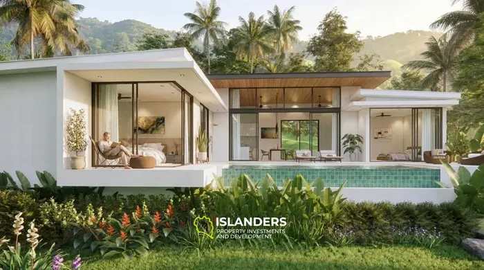 Spacious 3 bdrm open plan pool villa (Lamai)