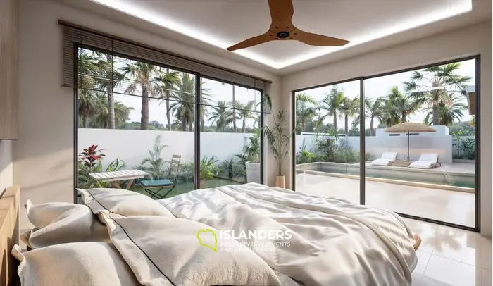 Turnkey 3-bdrm pool villa with large windows and plenty of natural light (Maenam)