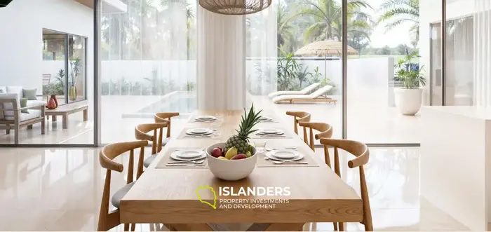 Turnkey 3-bdrm pool villa with large windows and plenty of natural light (Maenam)