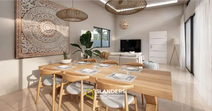 Turnkey 3-bdrm pool villa with large windows and plenty of natural light (Maenam)