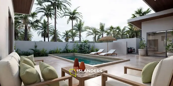 3-bdrm pool villa with convenient location (Maenam)