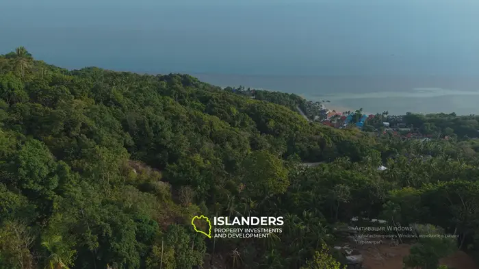 A Private Estate with One of the Finest Views on Koh Phangan — Exclusive 7,34-Rai Land in Baan Kai