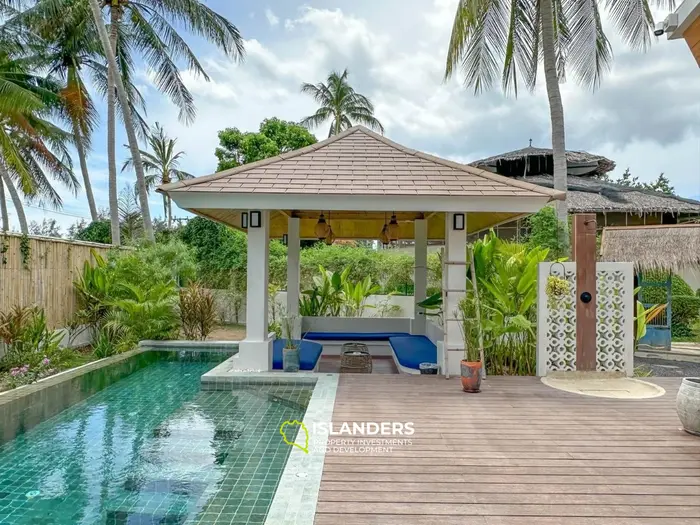 Luxury 4 Bedroom Villa for Rent in Koh Phangan with Sea View
