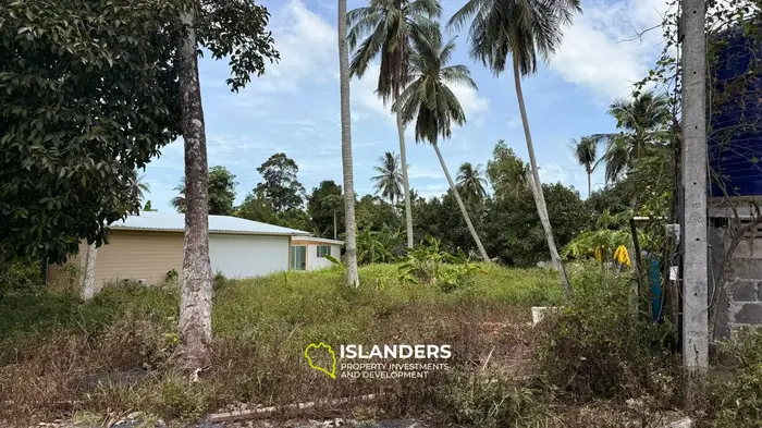 Prime Land Plot 680 sq m in the Heart of Koh Phangan