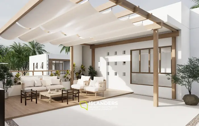 Two-bdrm pool villa with mountain and garden views (Maenam)