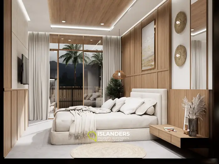 Two-bdrm pool villa with mountain and garden views (Maenam)