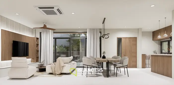 3-bdrm pool villa in a quiet green area (Maenam)