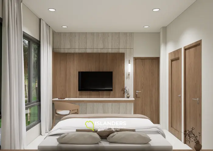 3-bdrm pool villa in a quiet green area (Maenam)