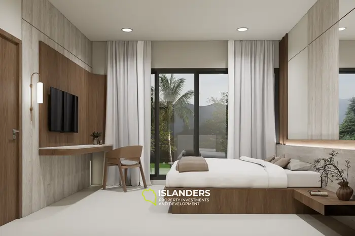 3-bdrm pool villa in a quiet green area (Maenam)