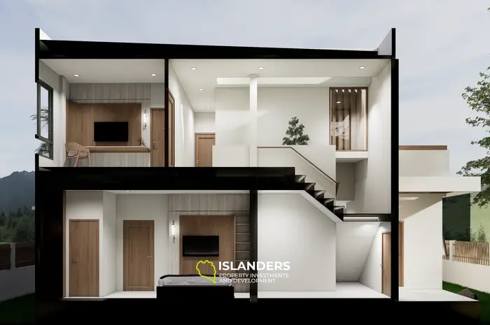 3-bdrm pool villa in a quiet green area (Maenam)