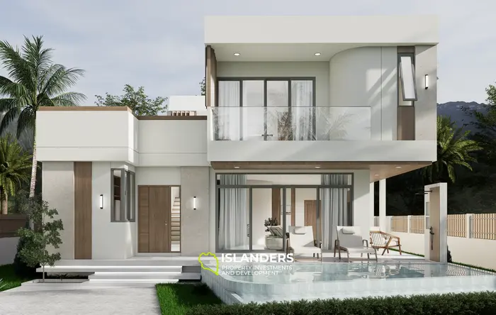 3-bdrm pool villa in a quiet green area (Maenam)