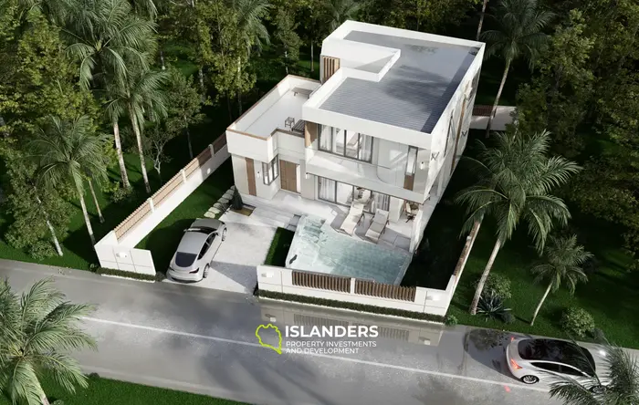 3-bdrm pool villa in a quiet green area (Maenam)