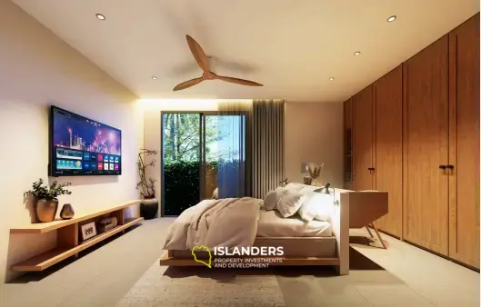 Three-bdrm pool villa with a thoughtful layout (Plai Laem)