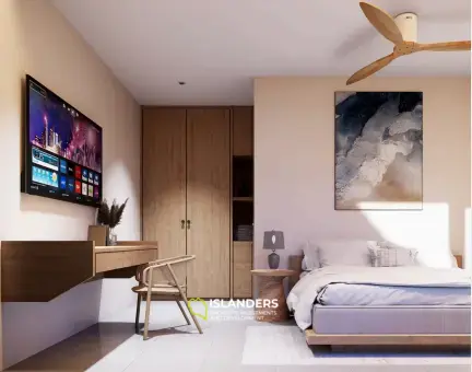 Three-bdrm pool villa with a thoughtful layout (Plai Laem)