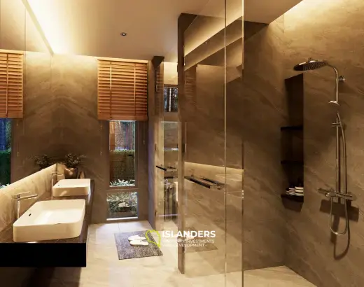 Three-bdrm pool villa with a thoughtful layout (Plai Laem)
