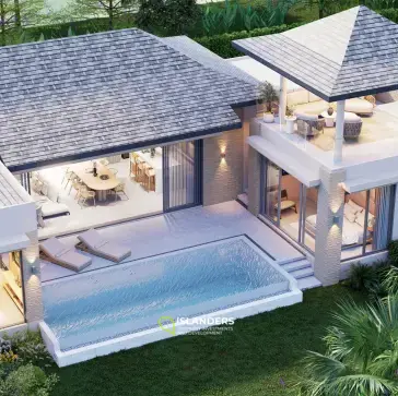 Three-bdrm pool villa with a thoughtful layout (Plai Laem)