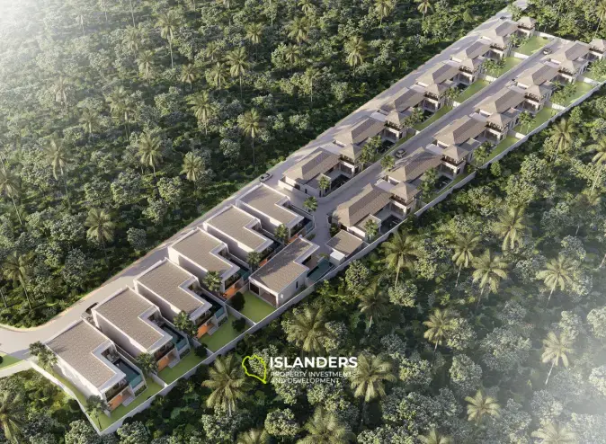 Three-bdrm pool villa with a thoughtful layout (Plai Laem)