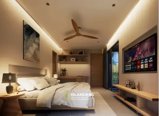 Three-bdrm pool villa with a thoughtful layout (Plai Laem)