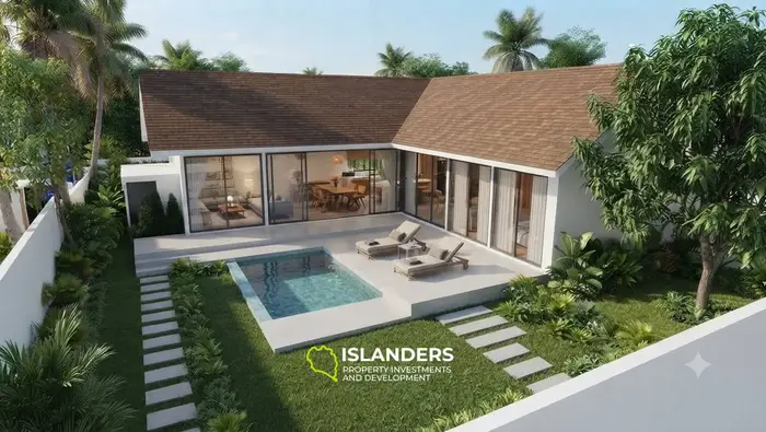 Tropical Oasis in the Heart of the Island: Stylish Pool Villa
