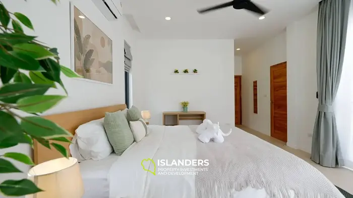 3-bdrm pool villa with spacious plot (Maenam)