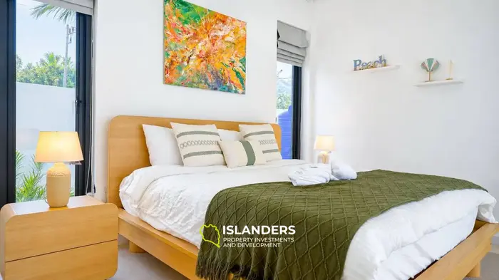 3-bdrm pool villa with spacious plot (Maenam)