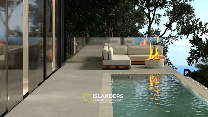 Modern Japanese-Inspired Luxury 3BD Pool Villas in Koh Phangan