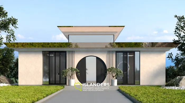 Villas de lujo modernas inspiradas en Japón con piscina en Koh Phangan