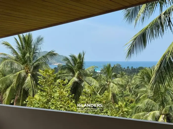 Stunning Sea View 4BR Villa in Koh Phangan, Chaloklum for rent