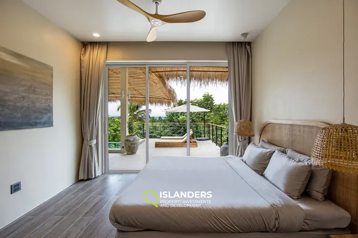 Stunning Sea View 3,5-BR Villa in Koh Phangan, Chaloklum for rent