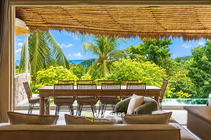Stunning Sea View 3,5-BR Villa in Koh Phangan, Chaloklum for rent