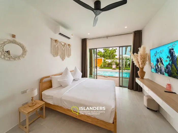 Brand new 3 bdrm pool villa (Lamai)