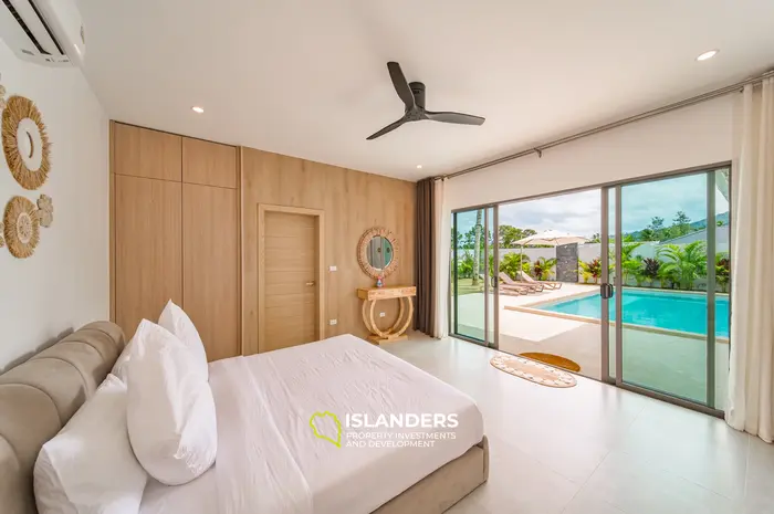 Brand new 3 bdrm pool villa (Lamai)