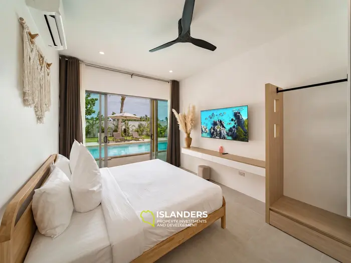 Brand new 3 bdrm pool villa (Lamai)