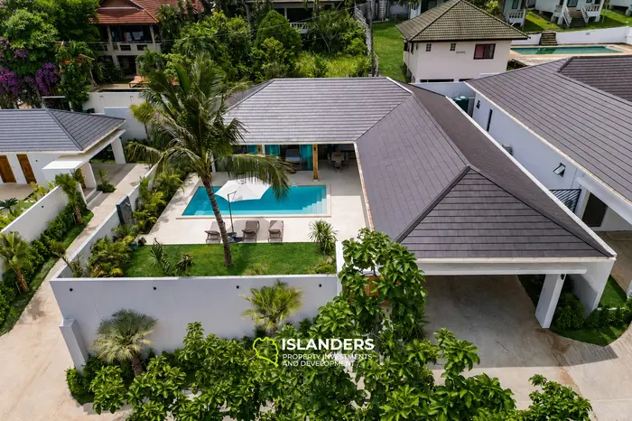 Brand new 3 bdrm pool villa (Lamai)