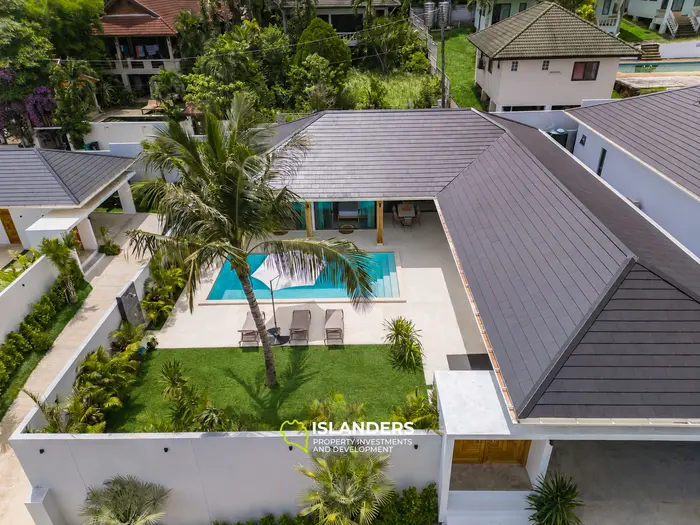 Brand new 3 bdrm pool villa (Lamai)