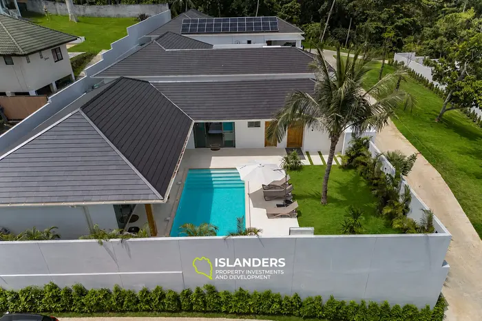 Brand new 3 bdrm pool villa (Lamai)
