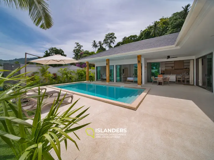Brand new 3 bdrm pool villa (Lamai)