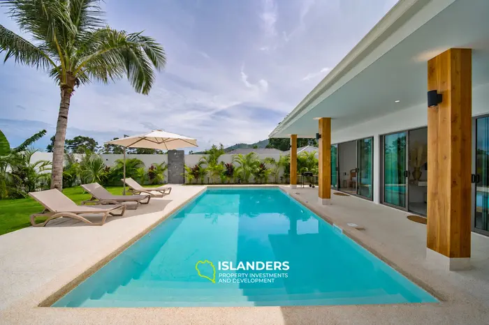 Brand new 3 bdrm pool villa (Lamai)